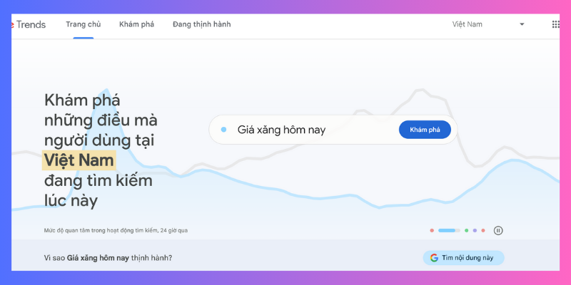 xu hướng tìm kiếm trên Google 1
